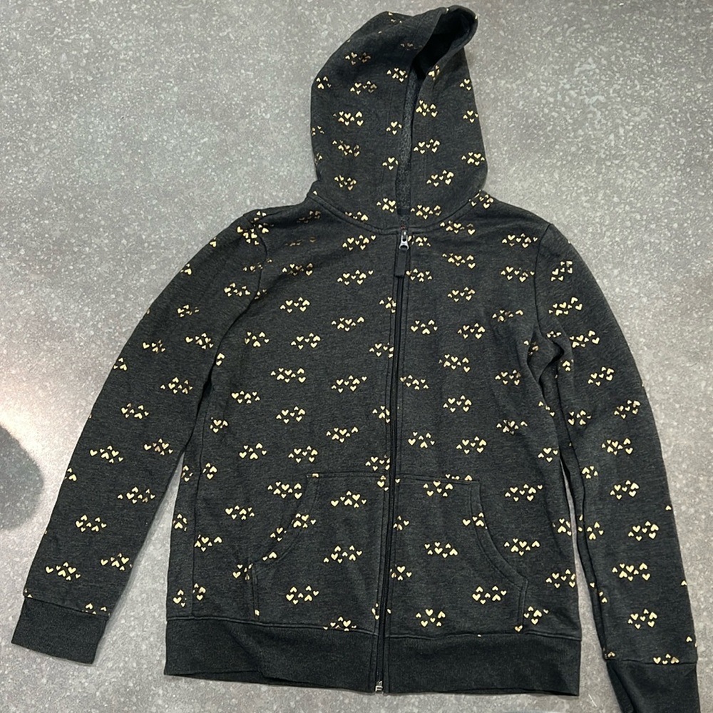 Cat & Jack Zip Up Hoodie sz 14-16